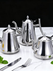 Điều Hòa Nhiệt Độ Bằng Thép Không Gỉ Dày Lò Vi Sóng Nồi Nấu Trà Nồi Nấu Nước Lưới Lọc Nhà Hàng Khách Sạn Nhà Bếp Dụng Cụ Nấu Ăn