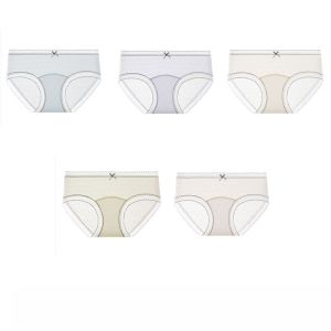 miiow | Cat Woman Seamless Underwear Cotton Gusset Triangle Panties Lace Edge Mid Waist Womens Briefs Breathable Comfortable Summer New