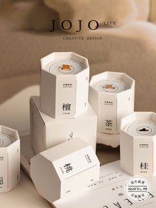 New Chinese Style Osmanthus Fragrance Candle Long Lasting Home Use Small Niche JOJOS L. PD. Mr. Grocery Aromatherapy Candle