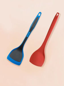 Deslon Silicone Shovel Spatula Home Spatula Cookware Non-Stick Pan Special Food Grade Soup Spoon High Temperature Resistance