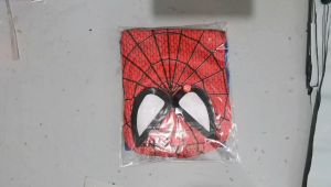 Kids Superhero Spider Costume Spandex Jumpsuit Halloween Cosplay Costumes Bodysuit Kids Head Cover Separation Party Set