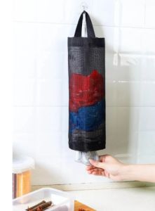 [COMBO 2] Túi Lưới Treo Tường Dạng Ống Dài Đựng Túi Nilon- GIAO MÀU NGẪU NHIÊN