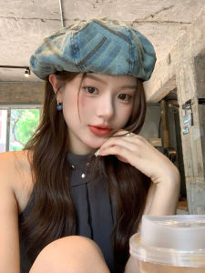 Washed Denim Beret Hat: A Versatile Women's Fashion Statement