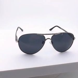 Authentic Benz Brand Polarized Sunglasses For Men Driving Aviator Frame Shades Men Summer Fishing Beach UV Protection With Case