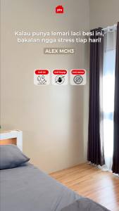 PIRA - ALEX MCH3 Lemari Laci / Laci Besi / Drawer Besi