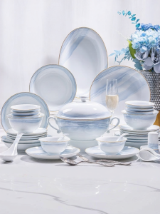 mornenjoy | High Aesthetic Value Ceramic Tableware Set