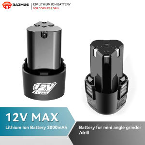 12V Universal Rechargeable Lithium-Ion Battery for Electric Drill Screwdriver Cordless Power Tool