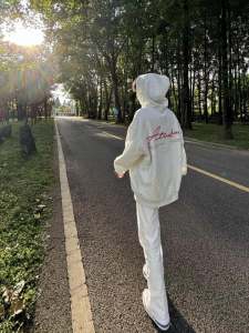 Heavyweight Pure Cotton American High Street Style Hoodie Mens Loose Fit Thickened Fleece Autumn Winter Outerwear