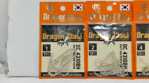 DRAGON CLAW BAIT HOLDER ULTRA SHARP KOREA FISHING HOOK ( DC 4310BH )