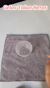 Alat Dapur Serbaguna Gelas Takar Beras 120 ML Penakar Gelas Ukur Beras Mini Tebal Food Grade Measuring Cup Glass Plastik