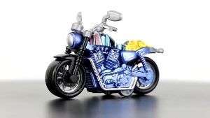 Influencer Children Simulation Toys Boys Girls Alloy Pull Back Motorcycle Sports Car