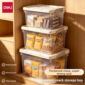 deli | Transparent Moisture-Proof Snack Storage Box