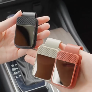 Giá đỡ mắt kính thẻ kẹp miếng che nắng phụ kiện tiện ích xe hơi Kẹp giữ kính râm gắn tấm che nắng ô tô