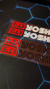 Sticker Yoshimura Dán Phuộc Trước - Sticker UV DTF - Hình dán - Nhãn dán
