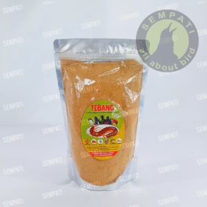 SEMPATI Tebang 250 Gr Tepung Kelabang Pakan Harian Lomba Burung Kicau Pur Voer Halus Pakan Makanan Burung Pemakan Serangga Burung Murai Kacer Cucak Anis