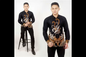 Blus Batik Wanita Atasan Modern Kerja blouse M L Xl XXL Modern Terbaru Ayam