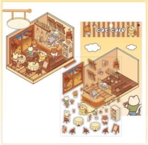 Mainan Sticker Dekorasi Ruangan 3D Premium VIRAL