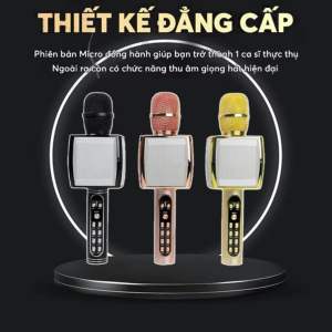 Mic karaoke bluetooth YS91 chính hãng BH 12 tháng [BH 12 tháng] [BH 1 đổi 1]