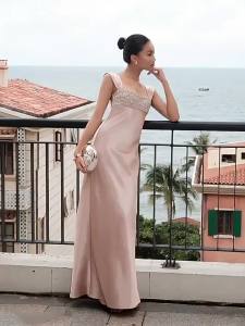 Elegant French Mature Style Dress
