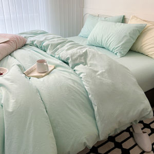 Kiss Dear | Summer 100% Cotton Solid Color Bedding Set 4 Pieces