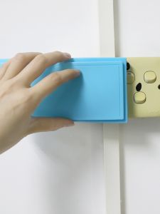 Vỏ Bảo Vệ Ổ Cắm Hai Vị Trí Bằng Silicon Cho Phòng Tắm Vỏ Bảo Vệ Chống Bụi Cho Công Tắc Không Cần Keo Dán