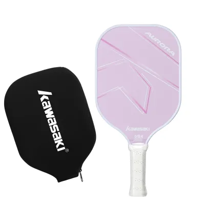 คาวาซากิ | Kawasaki AURORA 15 มม.PP แก้วรังผึ้ง Feber พื้นผิว Pickle Ball Paddle สําหรับผู้เริ่มต้น Pickleball Paddle
