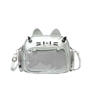 Túi Đeo Chéo Du Lịch Đa Năng Cho Học Sinh Túi Đeo Vai Đơn Túi Xách Cặp Đôi Túi Đựng Đồ Dùng Học Tập Dung Lượng Nhỏ