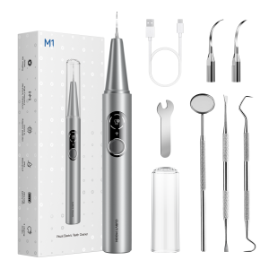 CURVY MOON Visible Electric Ultrasonic Tooth Cleaner with Camera Tartar Remover Tooth Stain Cleaning Tools Teeth Whitening Care