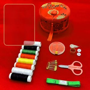 Wedding Portable High End Needlework Box Bridal Party Favors Creative Embroidery Kit New Bride Trousseau Household Linens