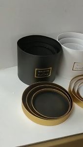 ROUND GOLDTOPPING FLOWER Florist Bouquet Doorgift Gift Surprise Birthday Plant Box Kotak Bunga Hadiah Hantaran