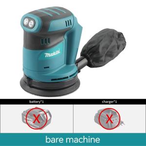 Makita | Makita DBO180Z 18V Brushless Cordless Random Orbital Sander Efficient Wood Putty Polishing DIY Professional Power Tool Bare Unit