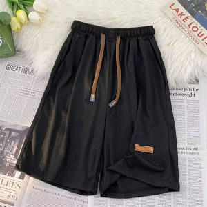 Quần Short Nam Mùa Hè Ice Silk Mỏng Thoáng Khí Nhanh Khô Thể Thao Thường Ngày Rộng Rãi Năm Điểm Quần Áo Công Sở Thời Trang