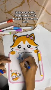 [ISI 5 PCS] Small Whiteboard Pen Spidol Papan Tulis Boardmarker Kecil Bisa Dihapus Water Based Stationery