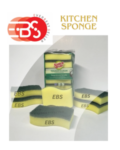 3M Scotch-Brite 6pcs Value Pack Tough Clean Scrub Sponges Heavy Duty Antibacterial Dual-side Dish Wash Kitchen Cleaning Scouring Sponge Ready Stock in Msia