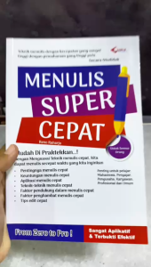 Buku - Menulis Super Cepat