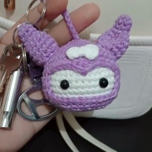 CROCHET SAN RIO INSPIRED KEYCHAIN HANDMADE WITH LOVE