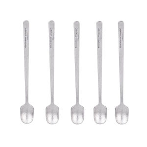 Bộ Thìa Cà Phê Mini Bằng Titan Boundless Voyage Dùng Cho Trà Tráng Miệng Kem Cappuccino - 5 Chiếc Đã Được Đóng Gói
