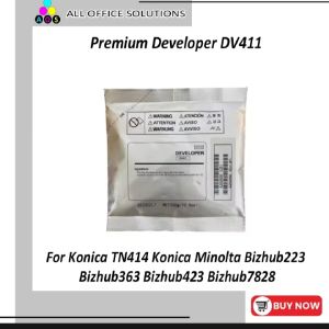 AOS Premium Developer DV411 For Konica TN414 Konica Minolta Bizhub223 Bizhub363 Bizhub423 Bizhub7828