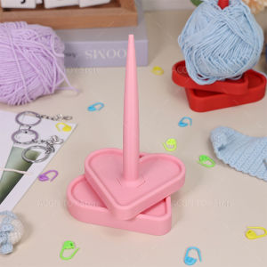 3D Printed Yarn Stand Holder Plastic Spinning Knitting Tools Beginner Crochet Stand Sewing Thread Spool Wool Ball Winder Tool