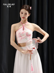 FULLBELIEF | New Chinese Style Strapless Top