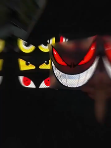 เตอร์ไซค์สามมิติ motorcycle e-bike  5pcs ดีคอลสำหรับมอ แมวตาปีศาจน้อยตา เย็นสบายในการขับตอนกลางคืน