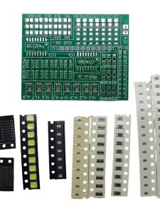 Aideepen | DIY Electronic Kit 1801 SMT SMD Component Soldering Project Practice Suite FM Radio Transmitter Board Module Welding Learning