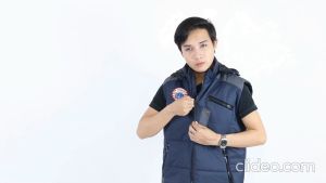 Rompi Pria Custom Vespa Vest Berkendara Gambar Motor Vespa Safety Bodyprotector Pelindung Dada