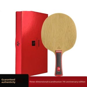 SANWEI Nordic 7 Table Tennis Base Plate Nordic 7 30th Anniversary Edition Table Tennis Racket Professional 7 Layer Pure Wood