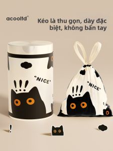 Túi Rác Nhựa Dày Cầm Tay Cỡ Lớn Cho Nhà Bếp Túi Rác Tự Đóng Dùng Trong Gia Đình Túi Rác Dùng Trong Ký Túc Xá ACOOLTD