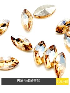 Pha Lê Vuông Trong Suốt Hình Thoi Đá Quý DIY Phụ Kiện Trang Trí Móng Tay Và Giày Đá Quý Hợp Kim Cung Cấp Cho Các Nhà Bán Buôn