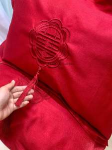 Gối cưới song hỷ đồng tâm