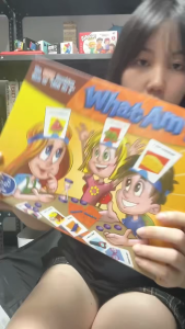 What Am I Game สําหรับความบันเทิง ของเล่นเกม อุปกรณ์ปาร์ตี้ผู้ปกครองเด็กเกมแบบโต้ตอบ