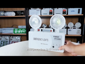 【BUY 1 GET 3】Tonys LED Emergency Light LED Waterproof twinhead rechargeable 5000mAh Twinhead emergency lamp Emergency Lamp Safety Exit Evacuation Instructions Work Lights LED Lighting supper bright support COD with 30 Years Warranty