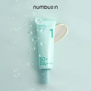 [100% Original] Kem Chống Nắng Numbuzin No.1 Clear Filter Sun Essence 50ml SPF50+ PA++++